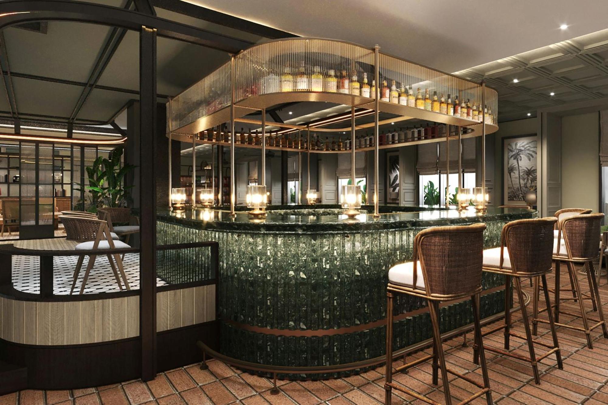 Hotel The Millen Penang, Autograph Collection Georgetown Exterior foto The bar at the restaurant